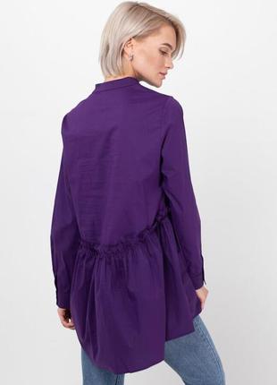 Сорочка блузка фіолетова італія