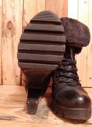 Кожаные ботинки,чоботы,чобитки lavorazione artigianale3 фото