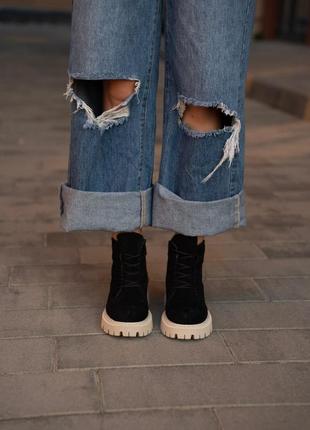 Стильные женские ботинки "king" деми/зима в наличии и под отшив 💛💙🏆5 фото