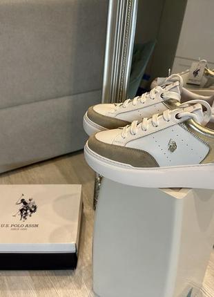 Шкіряні кросівки u.s. polo assn. artide 40 р.6 фото