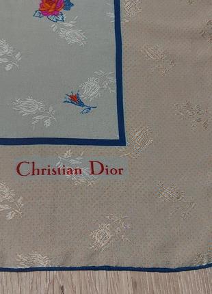 Christian dior, винтажный платок.1 фото