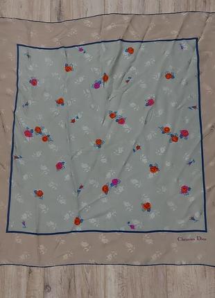 Christian dior, винтажный платок.2 фото