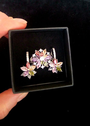 Серебряное кольцо пр 925 
с турмалином