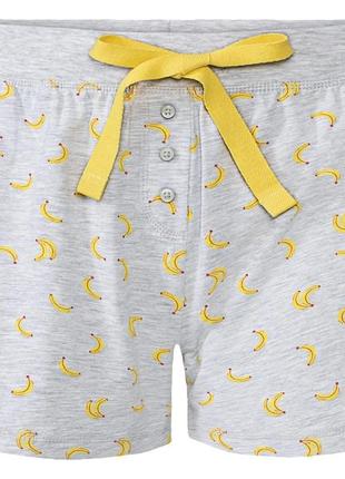 Женские пижамные шорты esmara®, размер m/l, цвет серый