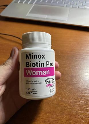 Minox biotin pro woman1 фото