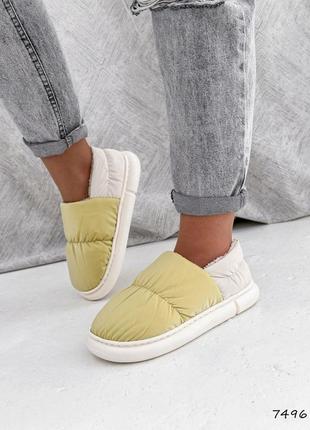 Тапочки утепленные