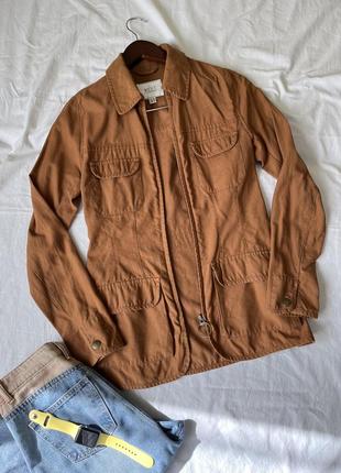 Терракотовый удлиненный пиджак от next1 фото