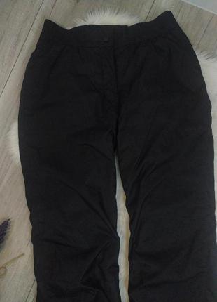 Чорні чоловічі гірськолижні штани glissade розмір s/m6 фото