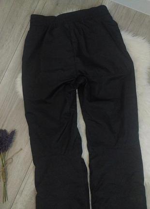Чорні чоловічі гірськолижні штани glissade розмір s/m3 фото