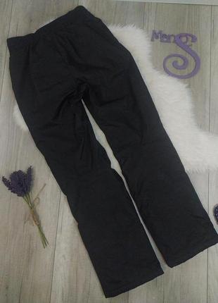 Чорні чоловічі гірськолижні штани glissade розмір s/m5 фото