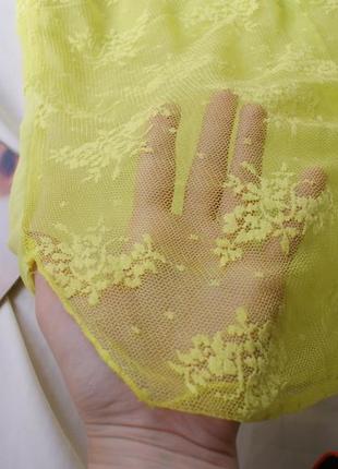 Брендовая салатовая блуза гипюровая спинка от zara6 фото