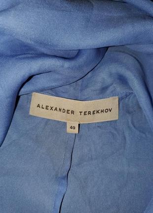 Шёлковая дизайнерская блуза alexander terekhov шёлк трансформер9 фото