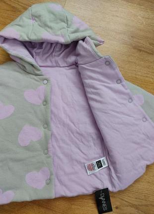 Теплая кофта на синтепоне на 3-6 мес 2