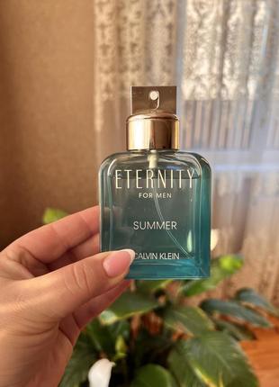 Calvin klein eternity for men summer туалетная вода мужская