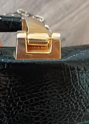 Винтажная сумка из кожи крокодила