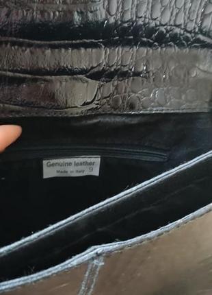 Винтажная сумка из кожи крокодила