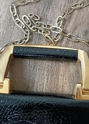 Винтажная сумка из кожи крокодила