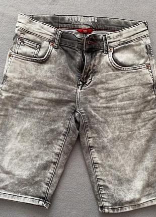 Стильные джинсовые шорты винтаж petrol jeans oliver by indigo
