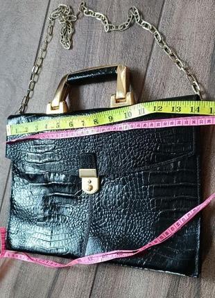Винтажная сумка из кожи крокодила
