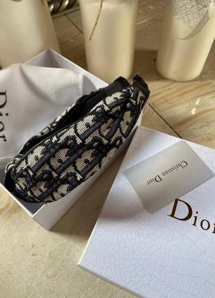 Брендовый обруч в стиле dior4 фото