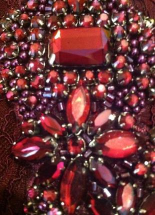 Стильное марсала бордовое длинное платье в пол лакшери сегмента на пышную даму xl9 фото