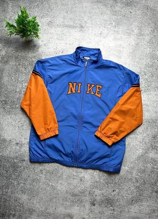 Мужская куртка/ ветровка nike nylon logo jacket!1 фото