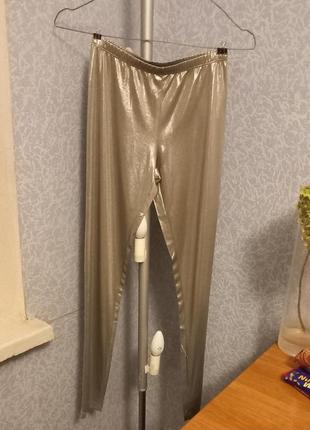 Сріблясті легінси/лосини gaudi.