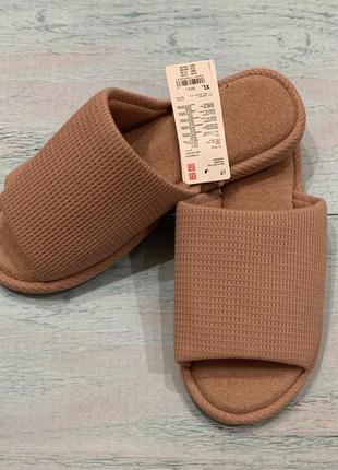 Комнатные тапочки uniqlo р. u9-12/eur43-47