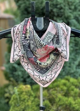 Egon von furstenberg итальялия стильный 100% шелк оригинальный платок платок платка6 фото