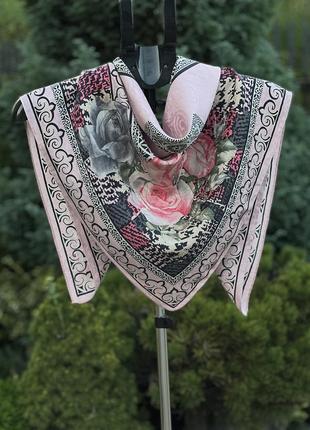 Egon von furstenberg итальялия стильный 100% шелк оригинальный платок платок платка8 фото