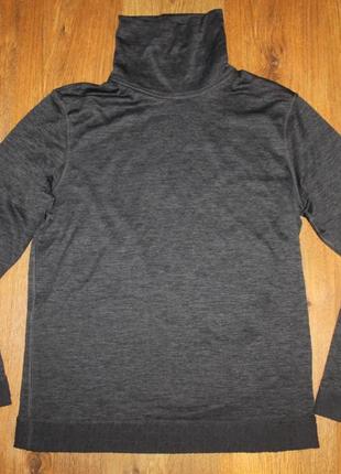 Женская спортивная теплая кофта флис двухсторонняя лонгслив рашгард wedze l-xl