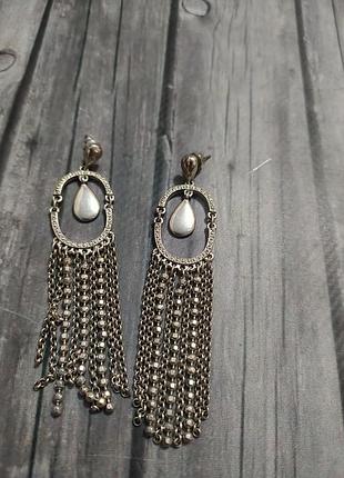 Серьги винтаж monet