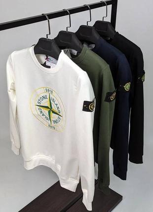 Світшот стон айленд з патчем / кофта бренд stone island4 фото