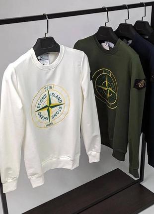 Світшот стон айленд з патчем / кофта бренд stone island6 фото