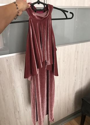 Велюрове плаття