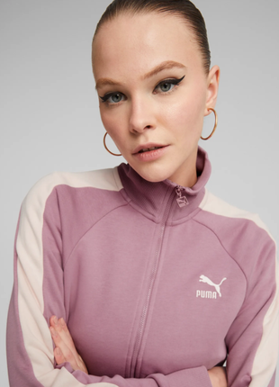 Олимпийка puma куртка пума размер xl стильная, симпатичная укороченная спортивная олимпийка сочетает в себе спорт5 фото