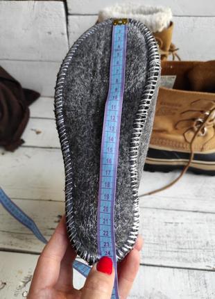 Теплейшие непромокаемые кожаные термосапоги сапоги чоботи снегоходы сноубутсы с валенком sorel caribou 36-37p9 фото