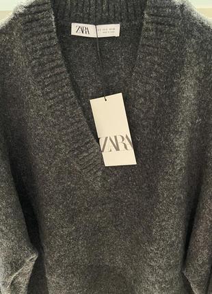 Акриловий светр жіночий zara2 фото
