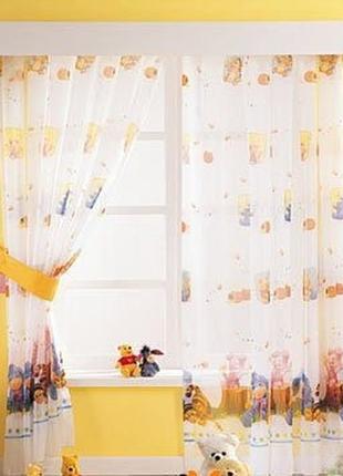 Гардина tac disney winnie the pooh 285х300см