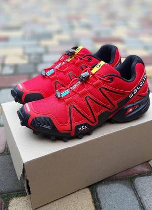 Кроссовки мужские salomon speedcross 3 демисезонные8 фото