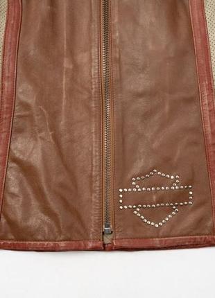 Harley-davidson freedom leather jacket&nbsp;женская кожаная куртка3 фото