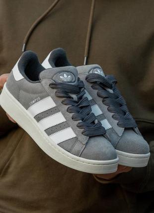 Кросівки жіночі adidas campus grey\white