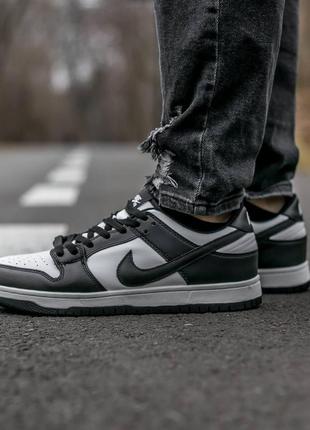 Женские кроссовки nike real sb dunk black white 36-37-38-39-40-41
