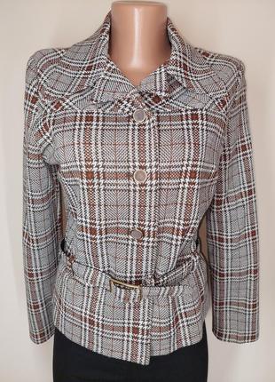 Піджак в клітинку вінтажний st. michael