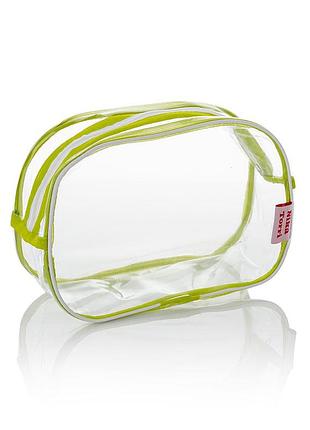 Косметичка прозора nika torri лайм