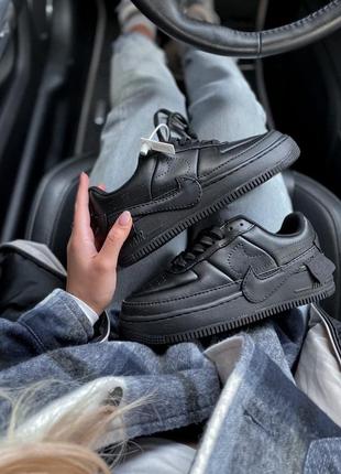 Кросівки Кроссовки nike air force 1 lx white lace "pink" black