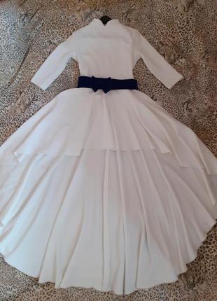 Парние платья мама-дочка+бабочка для папи