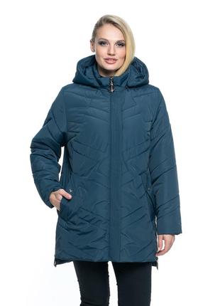 Женская весенняя куртка больших размеров (54,56,58,60,62,64,66,68,70)