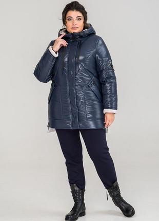 Жіноча демісезонна куртка nevada єврозима (50,52,54,56)