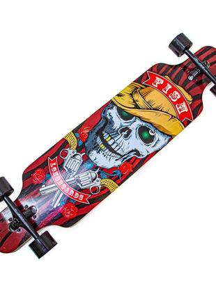 Лонгборд fish freeriding original skull 102х22 см